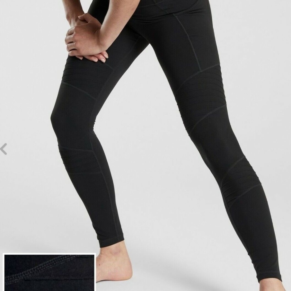 Athleta Inclination Moto Tight Leggings